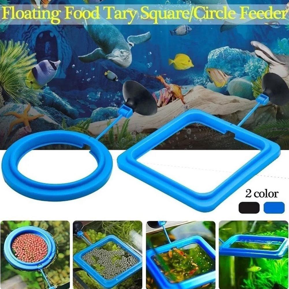 Fish Feeding Ring Feeder Fishi - Tetra Food Tropical Flakes 评论和价格