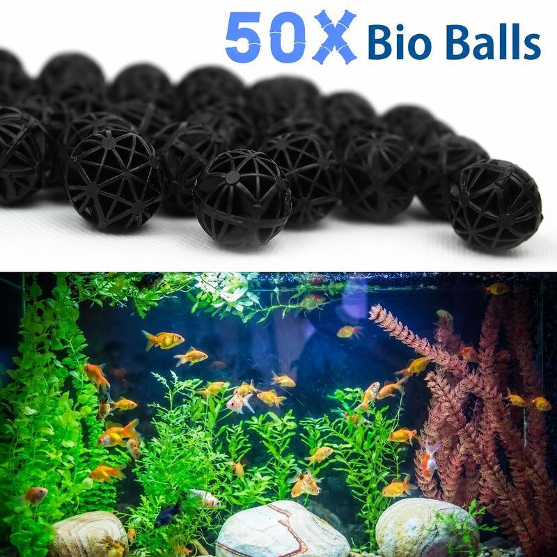 50Pcs 16mm Aquarium Bio Filter - Aquael Filter Fzn 评论和价格