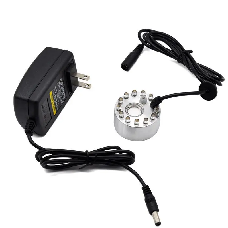 12 LED Atomizer Electric Air H - Terrarium Fogger Ultrasonic 评论和价格