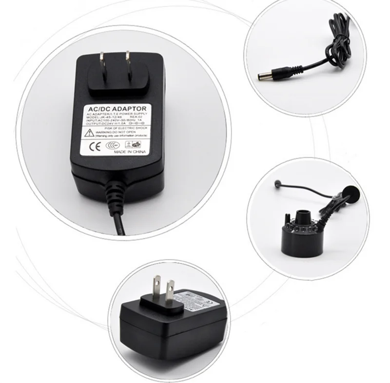 12 LED Atomizer Electric Air H - Terrarium Fogger Ultrasonic 评论和价格