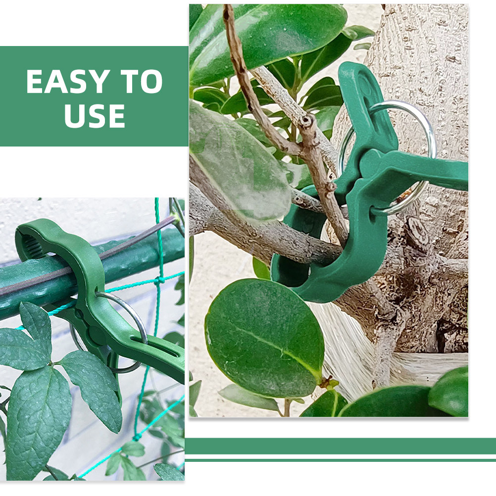 60Pcs Plastic Plant Support Cl - Vine Climbing Plastic 评论和价格